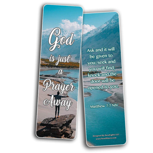 Encouraging Scriptures Bookmarks About Rewards For Obeying God