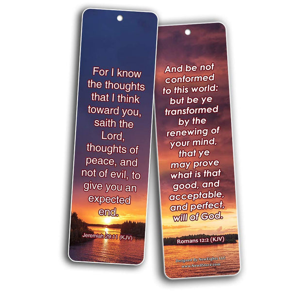 KJV Religious Bookmarks - Bible Verses About God’s Will