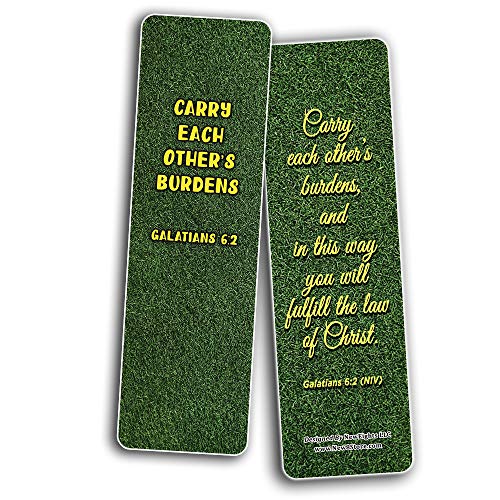 Living Out God's Mission Bible Verse Bookmarks (12-Pack)