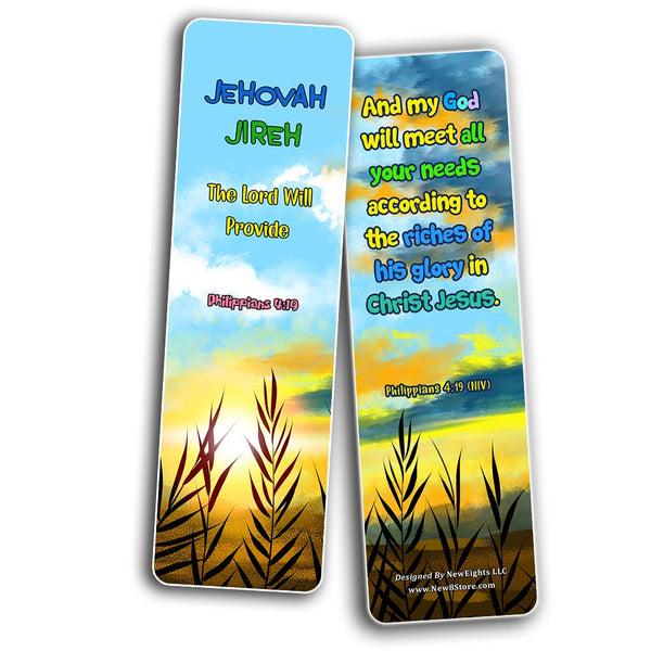 Christian Bookmarks for Kids - Life Changing