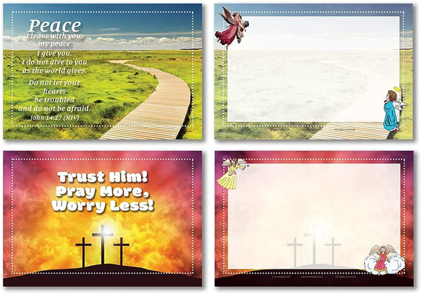 Peace Unto You Greeting Postcards (36-Pack)