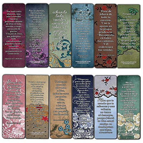 Spanish Vintage Favorite Scriptures Bookmarks for Women