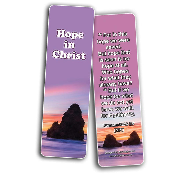 Hope Bible Verses Bookmarks