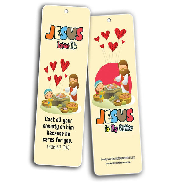 WWJD Jesus is Lord Awesome God Bookmarks for Kids - WWJD Theme