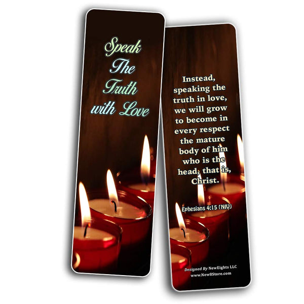 Bible Verses Bookmarks about Walking in the Truth