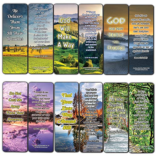 God's Not Done With You Bible Bookmarks (30-Pack) - Handy Reminder About God Is Not Done With Us