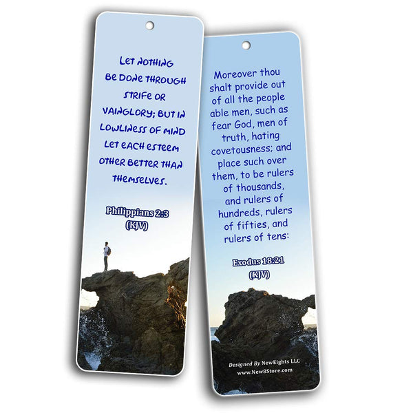 Bible Verses on Leadership Bookmarks