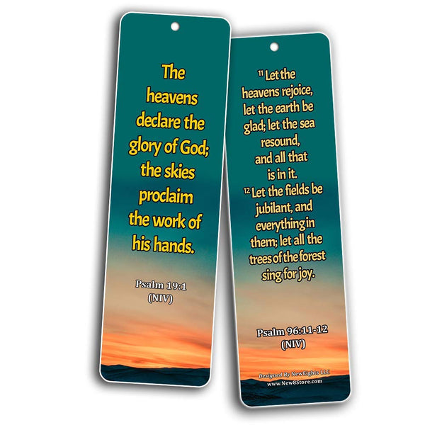 Bible Scriptures about God's Creation Bookmarks