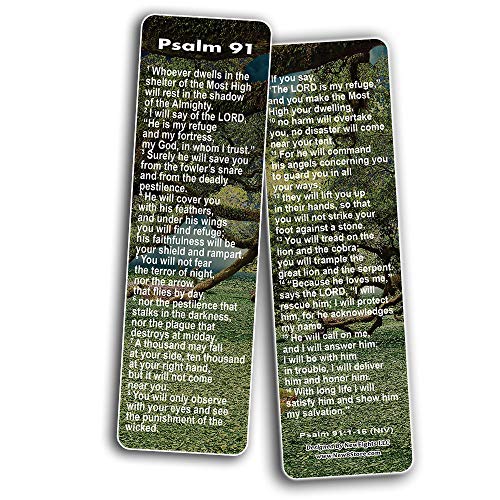 Psalm 91 Bookmarks NIV