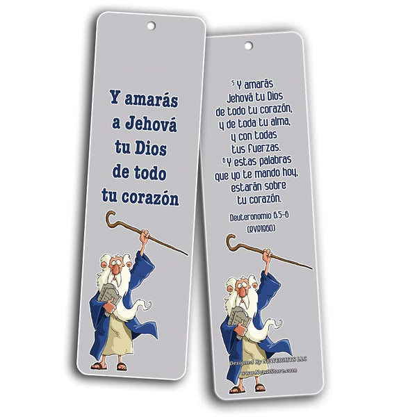 Spanish Bible Verses Bookmarks (God is Love)