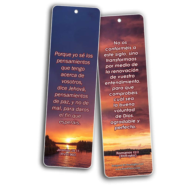 Spanish Religious Bookmarks - Bible Verses About God’s Will