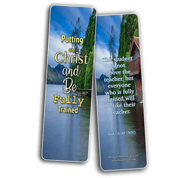 Scriptures Cards Bookmarks on The Importance of Discipleship