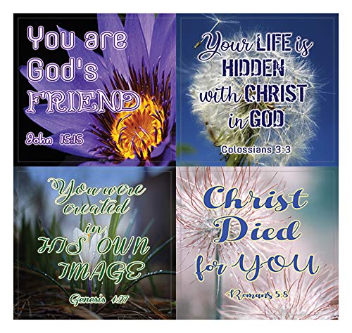 Christian Stickers for Women Series 2 (5 Sheets) - Motivational Stickers for Women