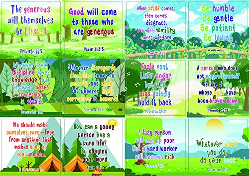 Christian Character Building Stickers for Kids Series 2