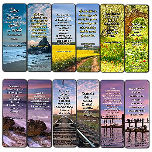 Spanish Worship Bible Verses Bookmarks (30 Pack) - Handy Spanish Bible Texts To Learn What Traits Define And Constitute Virtuous Women from the Many Lessons of the Bible