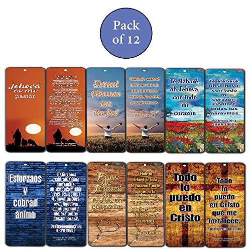Spanish Bible Scriptures About Righteousness (60 Pack) - Biblical Perspective on Subjects About Righteousness