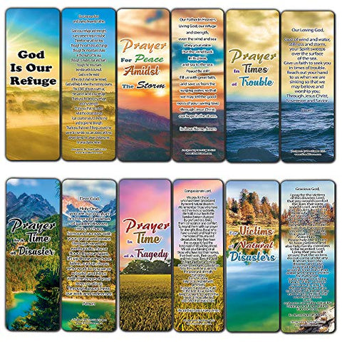 Prayers in Times of Natural Disaster Bookmarks