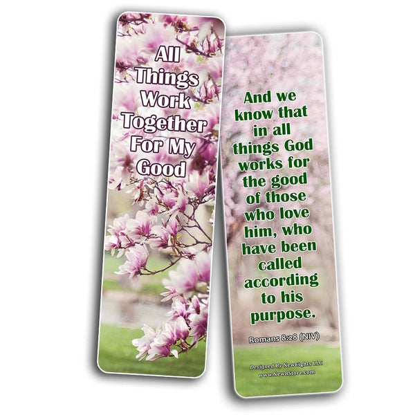 God is Good Bible Verses Bookmarks