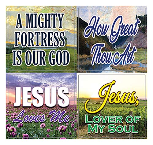 Be Still, My Soul Stickers (20-Sheet) - Perfect Giftaway for Ministries