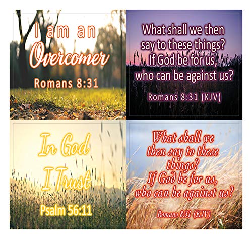 Bible Verses to Soothe Your Soul Stickers (20-Sheet) - Great Giftaway Stickers for Ministries
