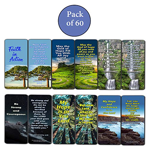 Bible Verses Bookmarks About Hope: Staying Positive in The Midst of Hardship