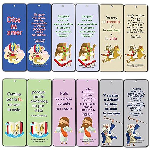 Spanish Bible Verses Bookmarks (God is Love)