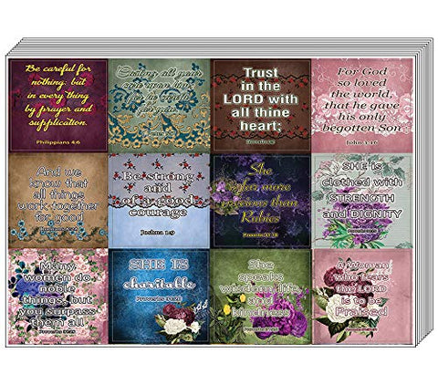 Vintage Religious Stickers for Women Series 1