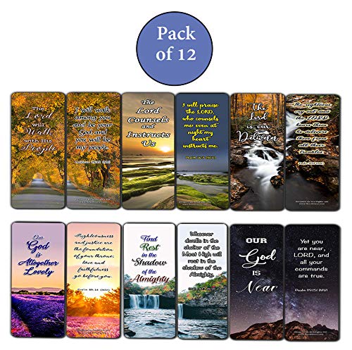 Religious Scriptures about Walking with God Bookmarks