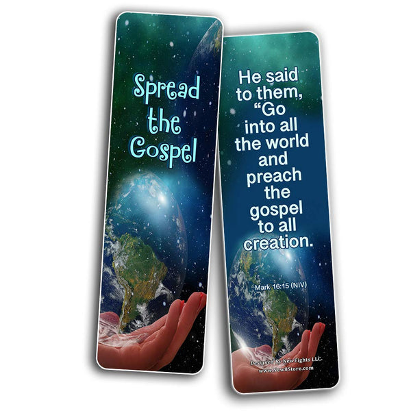 Scriptures Cards Bookmarks About Evangelism