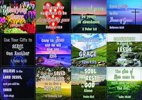 Encouraging Religious Stickers - Love and Grace of Gods