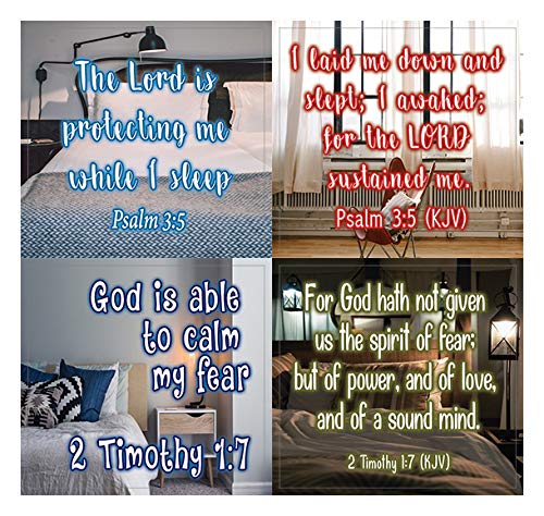 Bible Verses to Help You Sleep Stickers