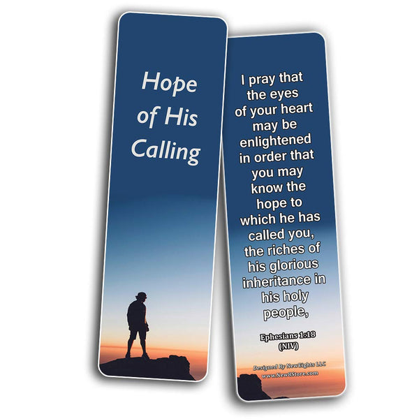 Hope Bible Verses Bookmarks