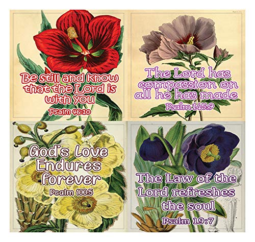 Christian Stickers for Women Series 5 (20 Sheets) - Assorted Mega Pack of Inspirational Stickers