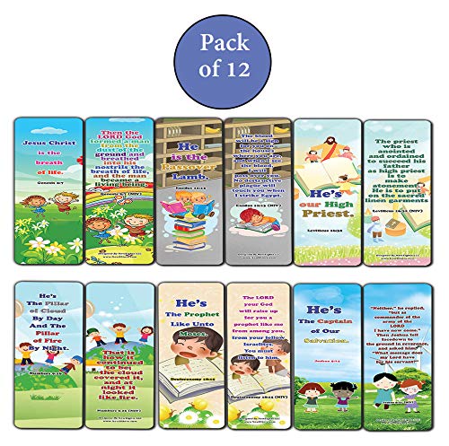 Jesus Throughout the Bible Bookmarks Series 1