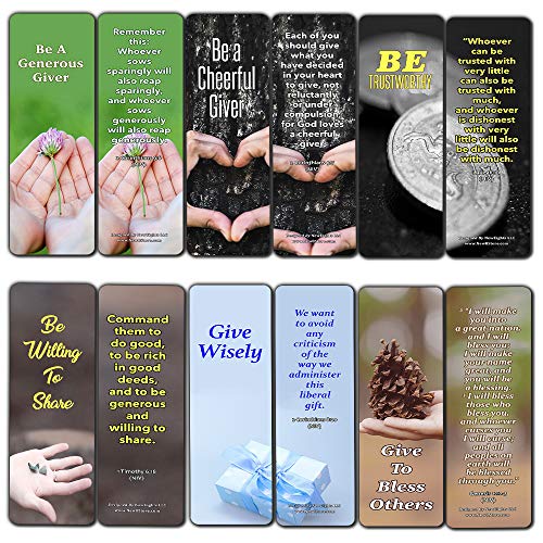 Christian Bookmarks for Biblical Financial Principles Series 3 (30 Pack) - Biblical Principles About Financial Freedom