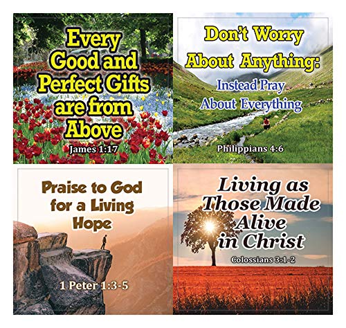 Religious Stickers - Hope and Gratitude (10-Sheet)