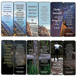 How To Live An Intentional Life Memory Verses Bookmarks (12-Pack)