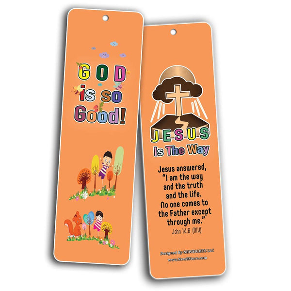 WWJD Jesus is Lord Awesome God Bookmarks for Kids - WWJD Theme