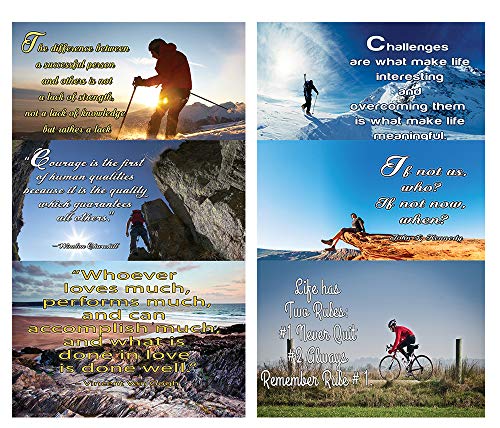 Assorted Inspirational Postcards - NEPC1001 x 2 Sets & NEPC1006 X 2 Sets