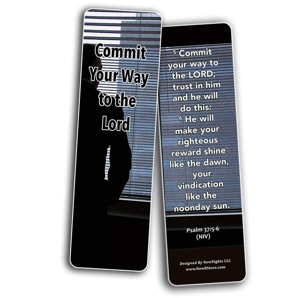 Christian Bookmarks for Biblical Encouraging Wisdom Words for Young Entrepreneurs