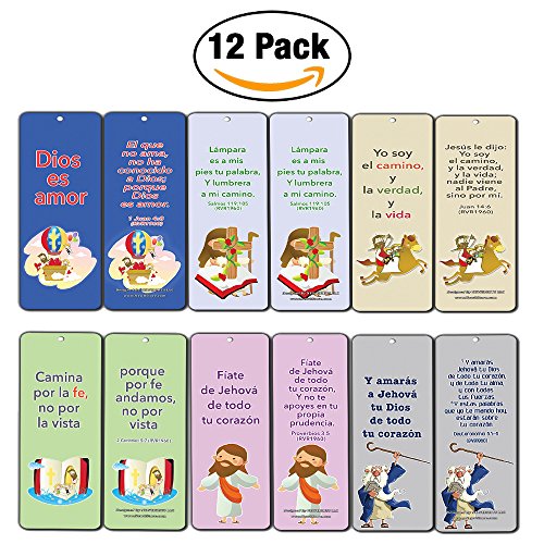 Spanish Bible Verses Bookmarks (God is Love)