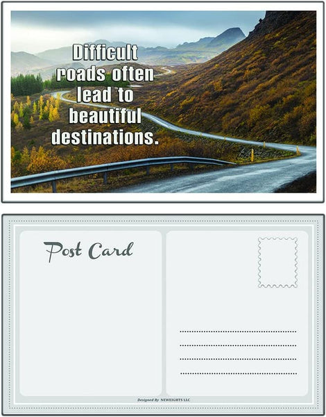 NewEights Inspirational Quotes Postcards (30 Pack)