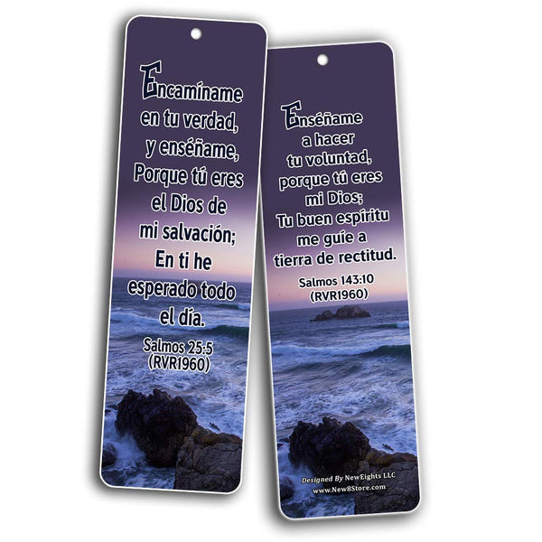 Spanish Powerful Bible Verses to Live by Bookmarks (RVR1960)