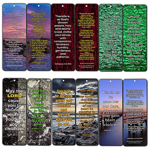 12 Powerful Scriptures to Start Your Day - NIV (60-Pack)