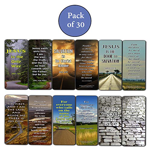 Jesus is the Way KJV Bookmarks Cards