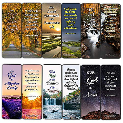 Religious Scriptures about Walking with God Bookmarks