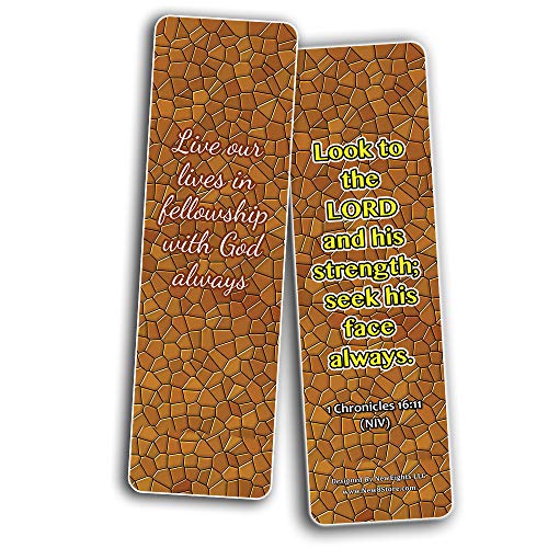 Devotional Bible Verses for Kids Bookmarks (60 Pack) - Perfect Giveaways for Sunday School and Ministries Designed to Encourage and Motivate Children
