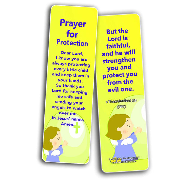Children's Prayers Bookmarks