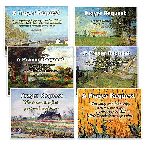 Prayer Request Pew Cards (60-Pack) - NEPC1041 Paintings
