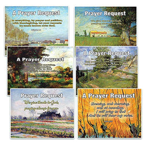 Prayer Request Pew Cards (60-Pack) - NEPC1041 Paintings